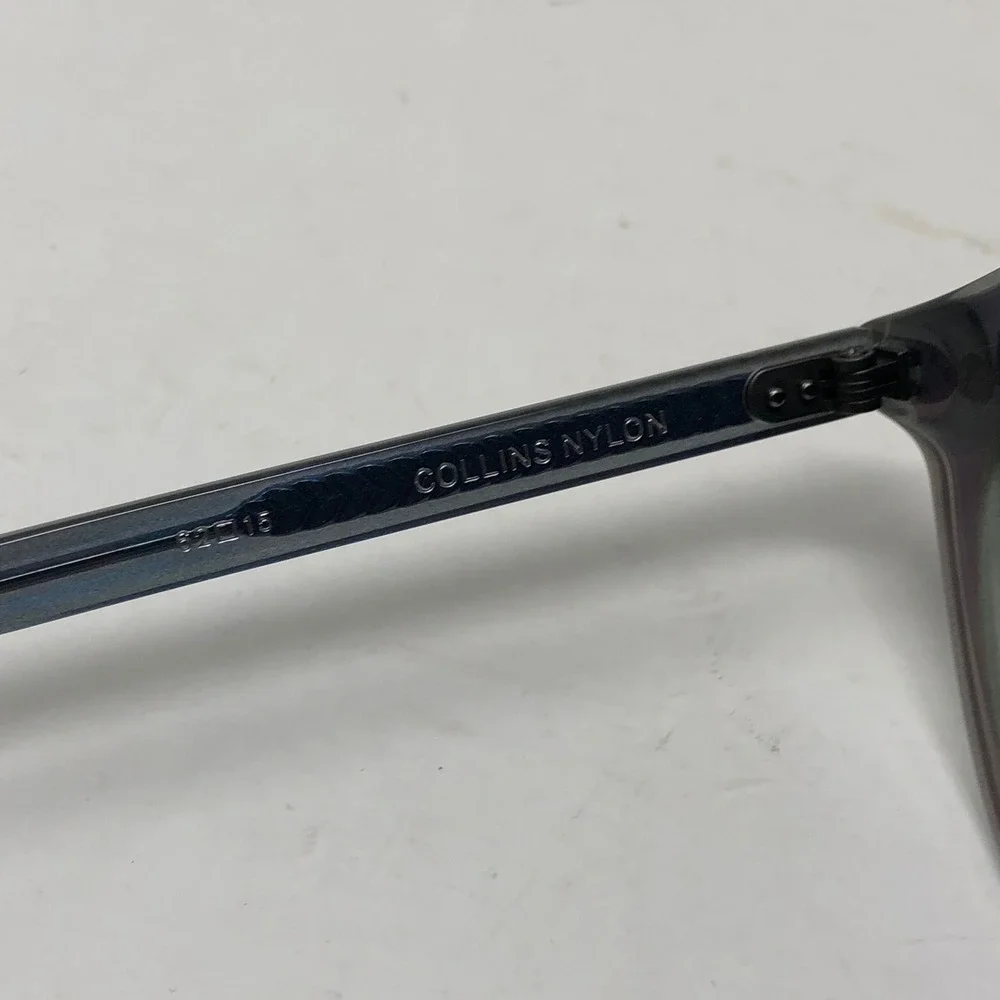 KREWE Collins Nylon Sunglasses Women OS Adult Grey Blue‎ Round Gradient Lens